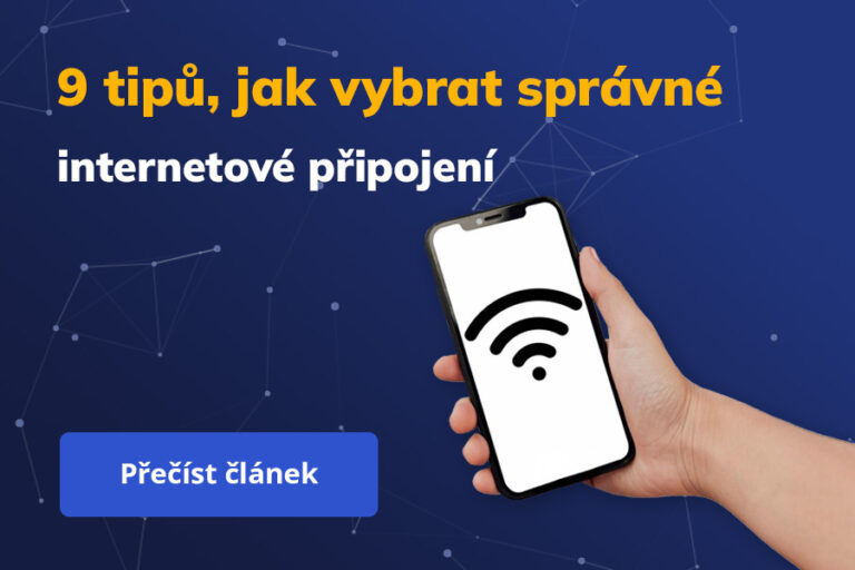 9 tipů, jak vybrat správné internetové připojení